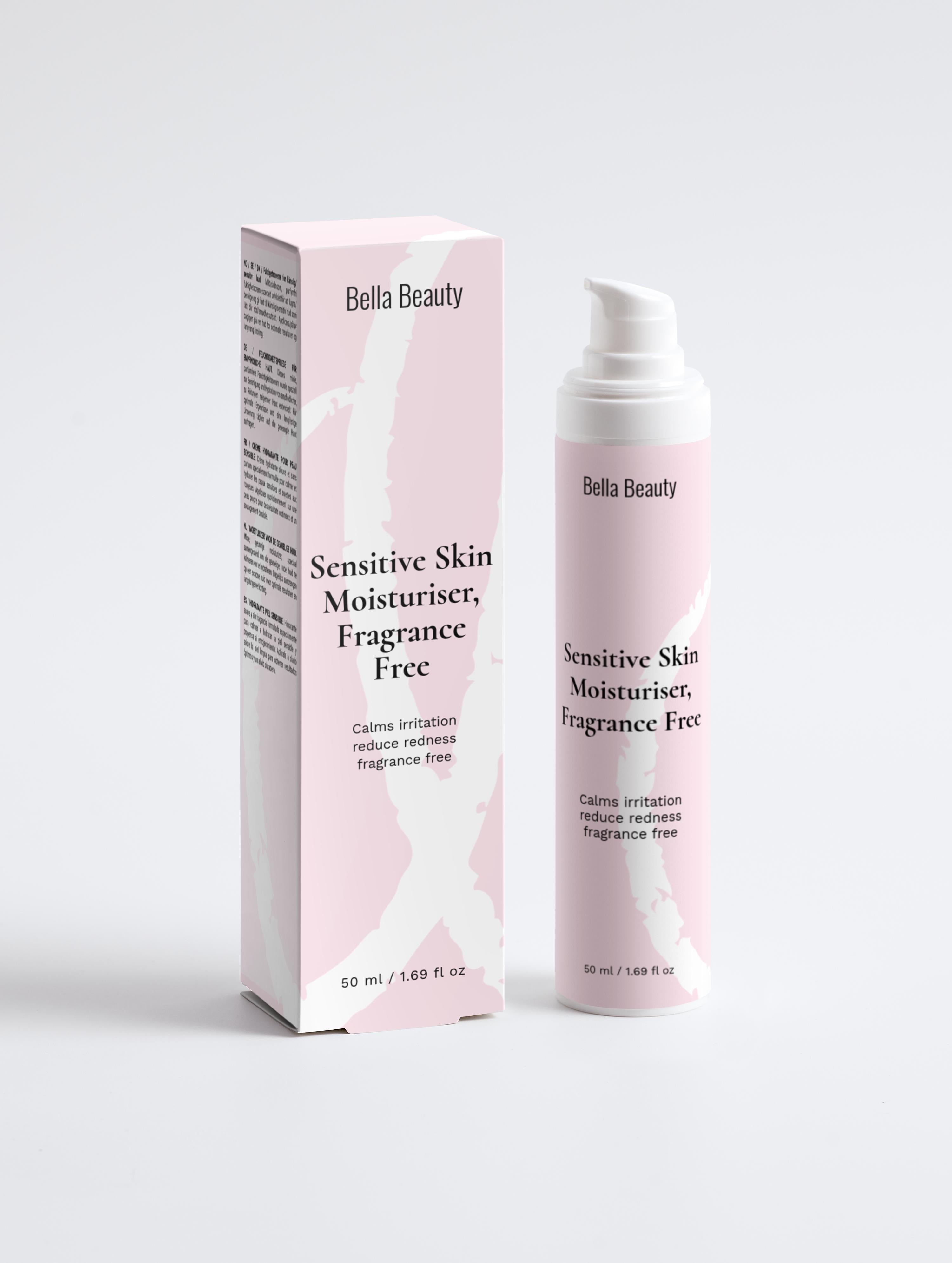 Sensitive Skin Moisturiser, Fragrance Free